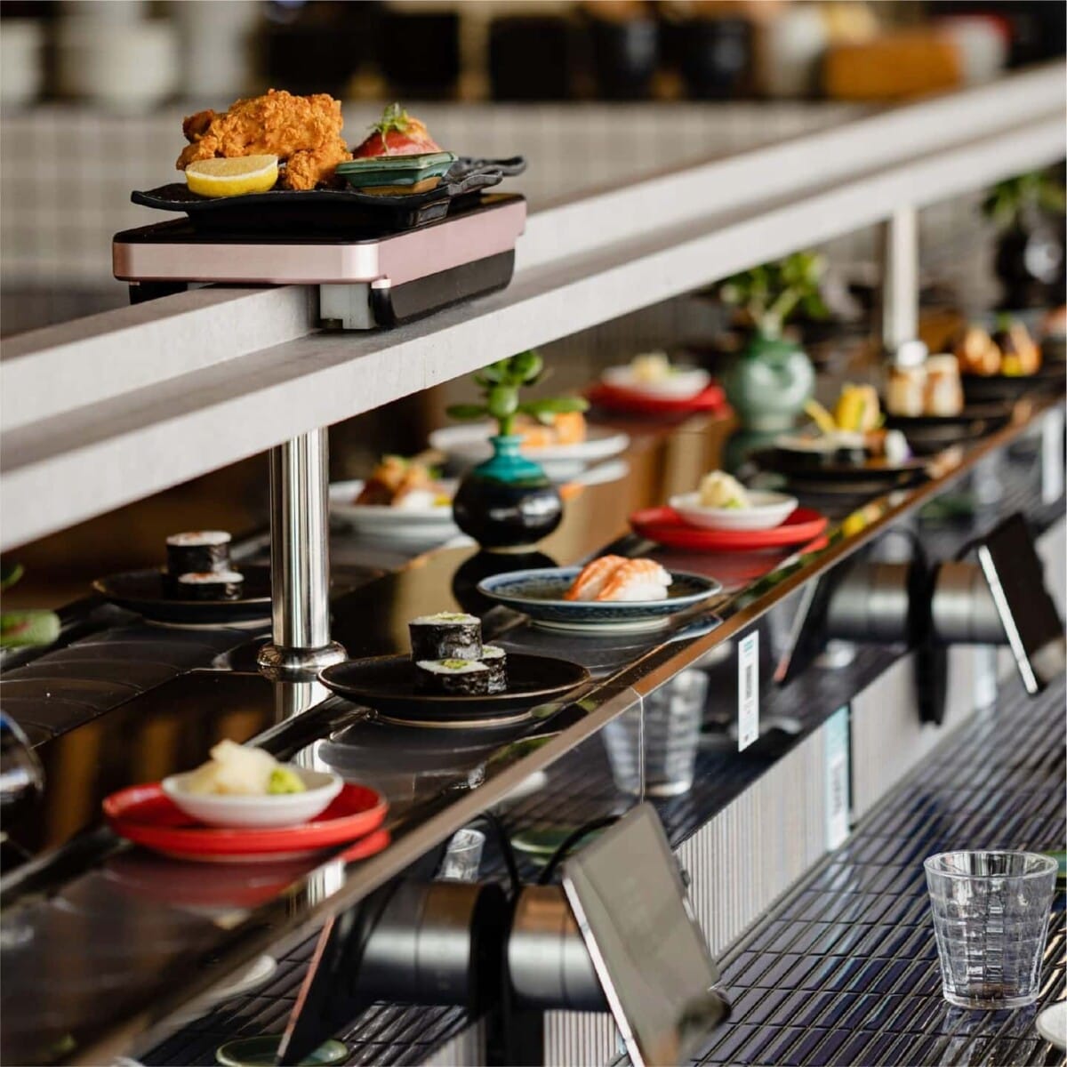 A colorful array of food served in this dog-friendly place in Melbourne. The perfect spot for owners and their furry friends to enjoy some lunch in Melbourne