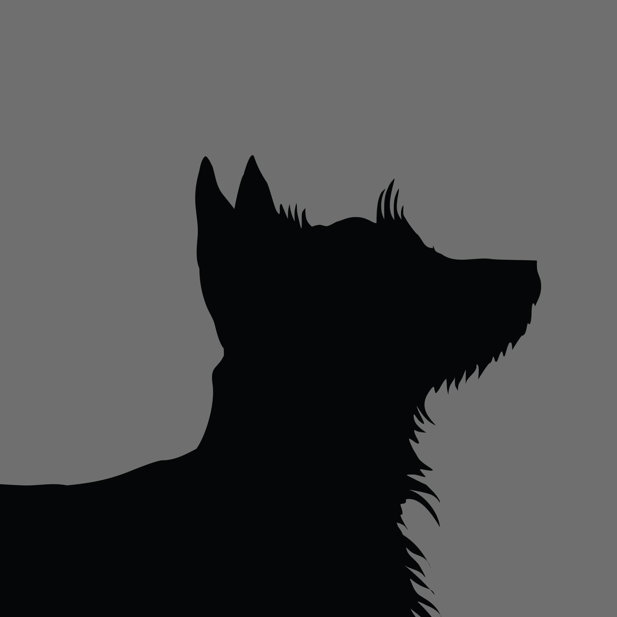 Dog Silhouette Square Australian Terrier e1618461493981