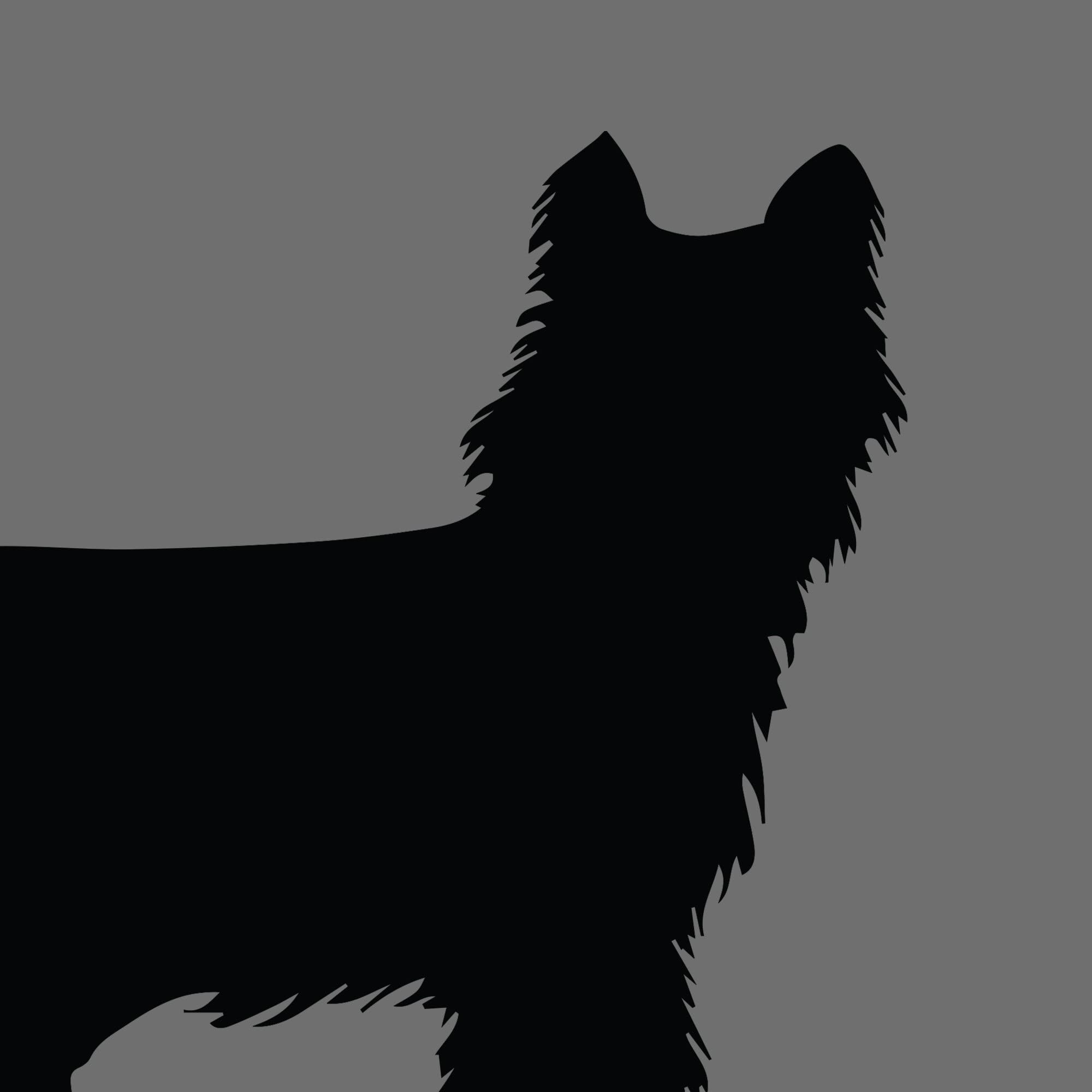 Dog Silhouette Square Cairn Terrier e1618461752250