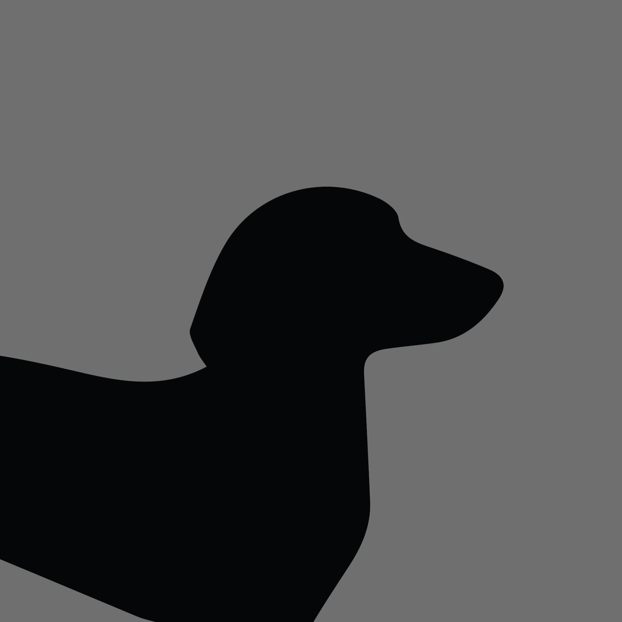 Dog Silhouette Square Dachshund Miniature Smooth e1618469986181 1