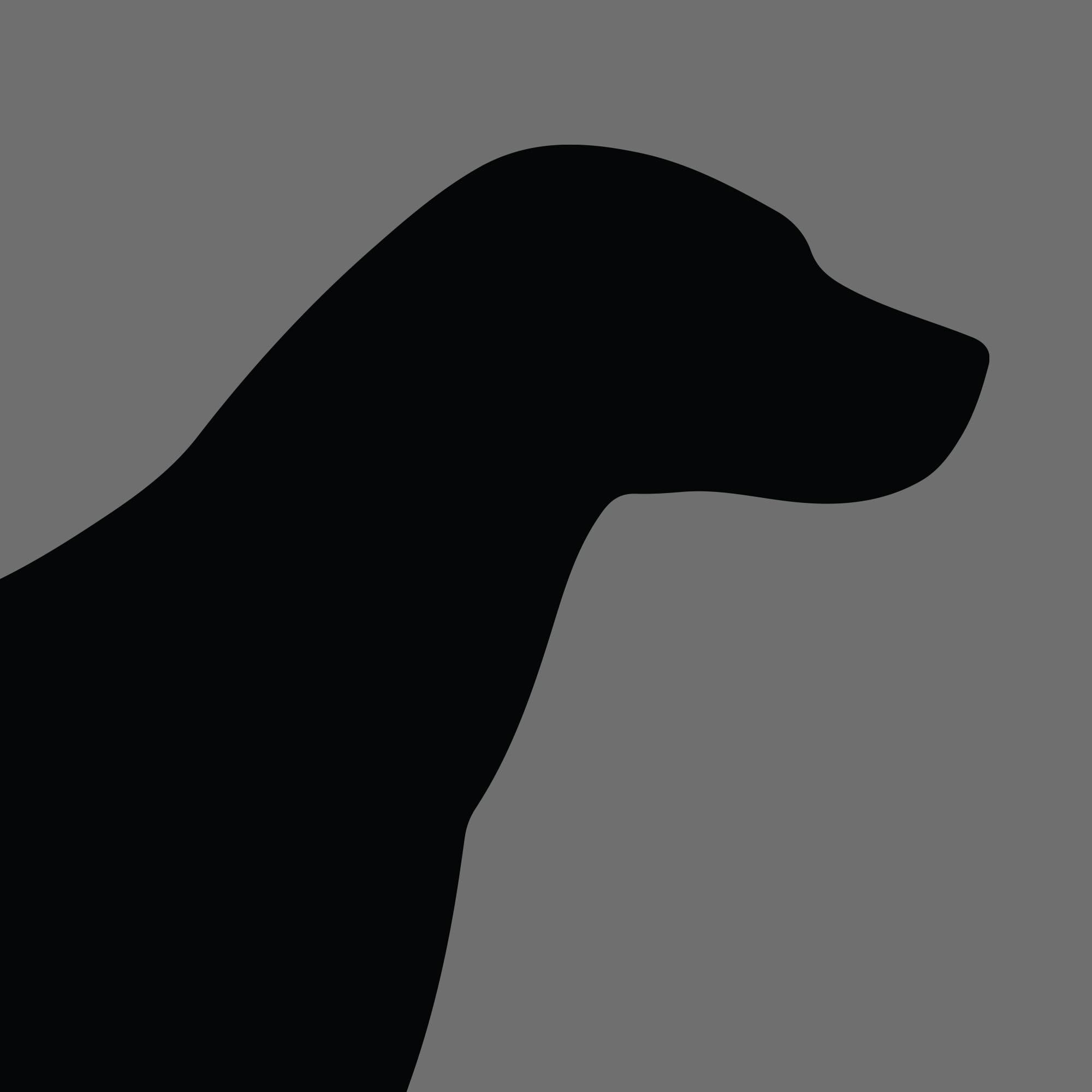 Dog Silhouette Square Hamiltonstovare e1618471576926