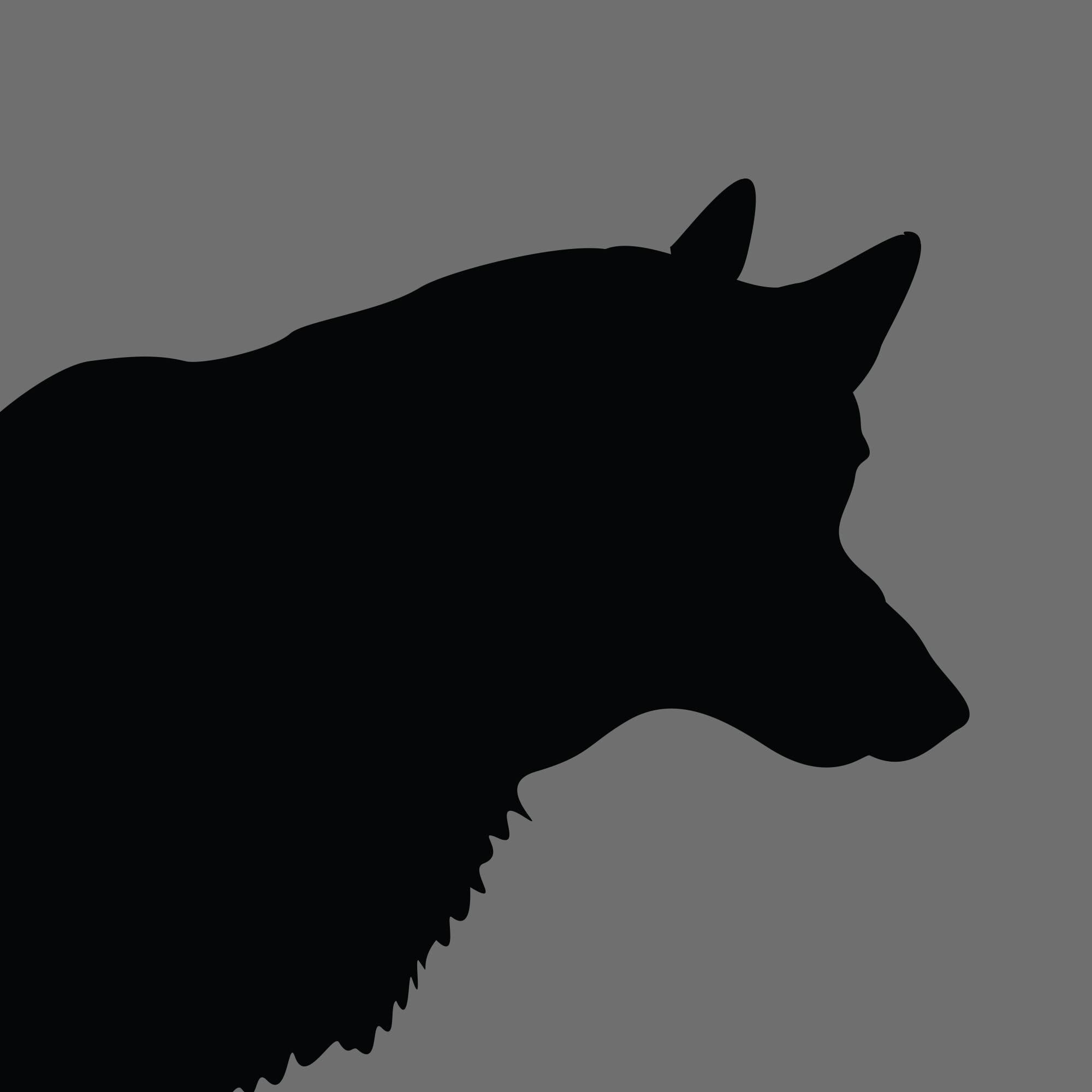 Dog Silhouette Square Pembroke Welsh Corgi e1618489834974