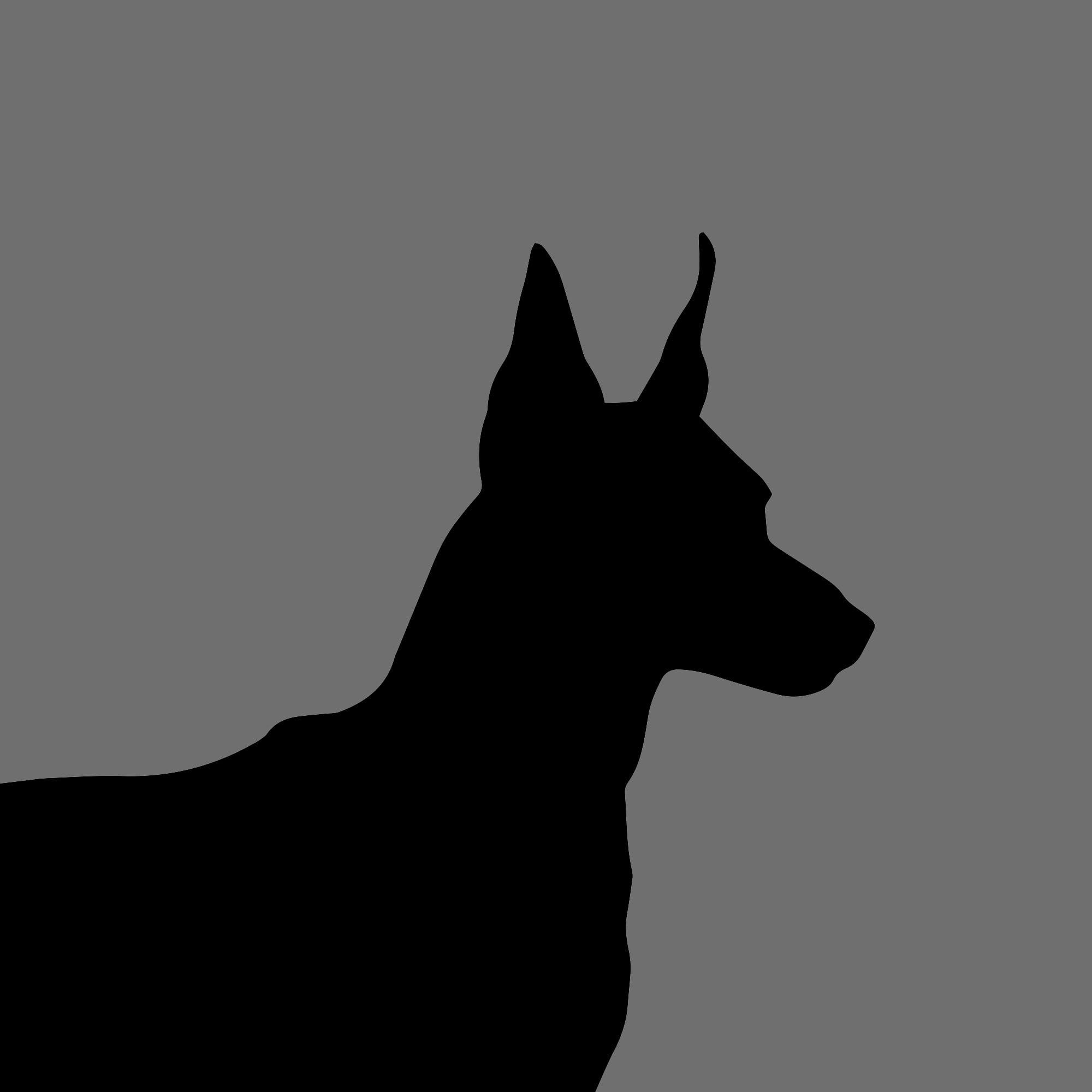 Dog Silhouette Square Pinscher Miniature e1618490246252