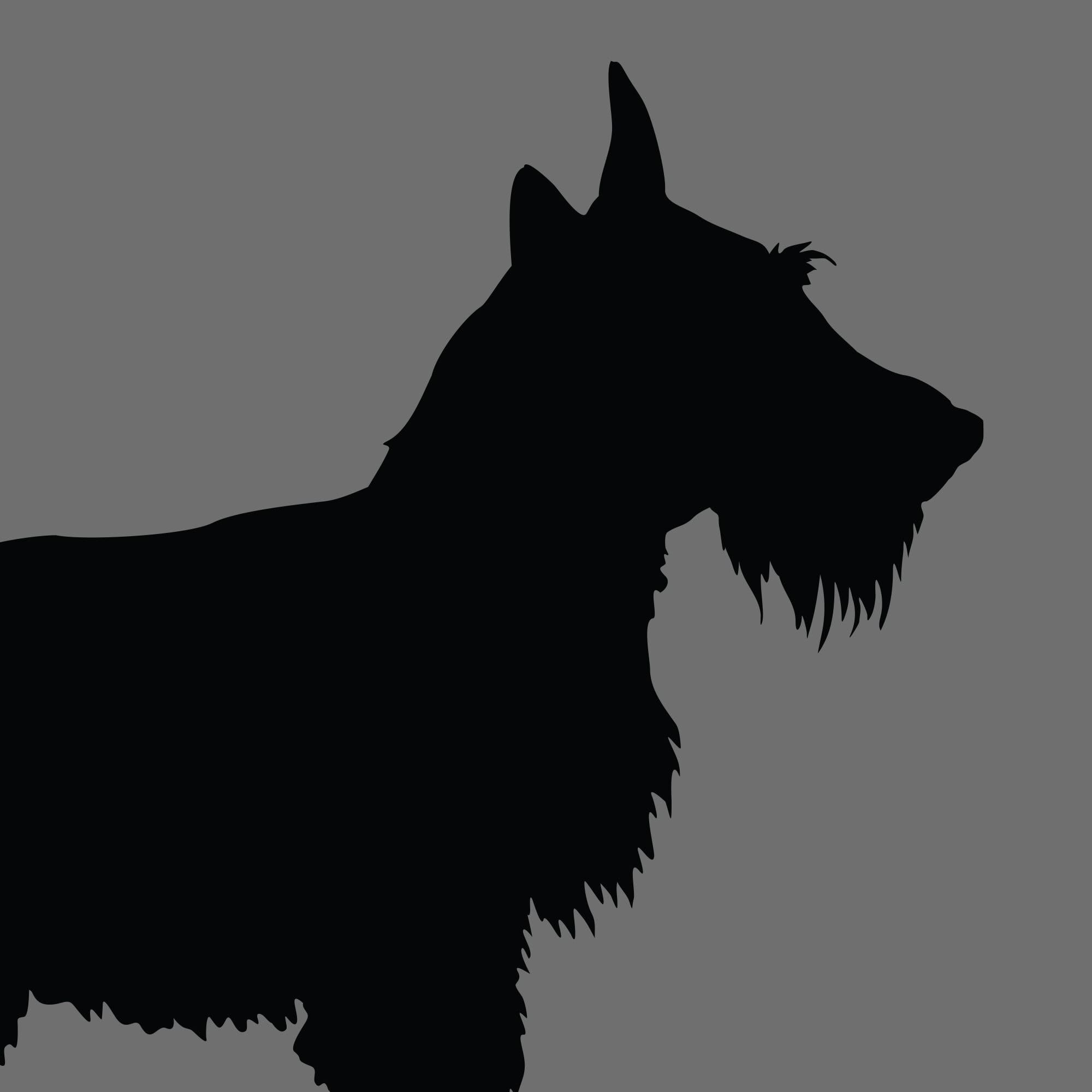 Dog Silhouette Square Scottish Terrier e1618393292301