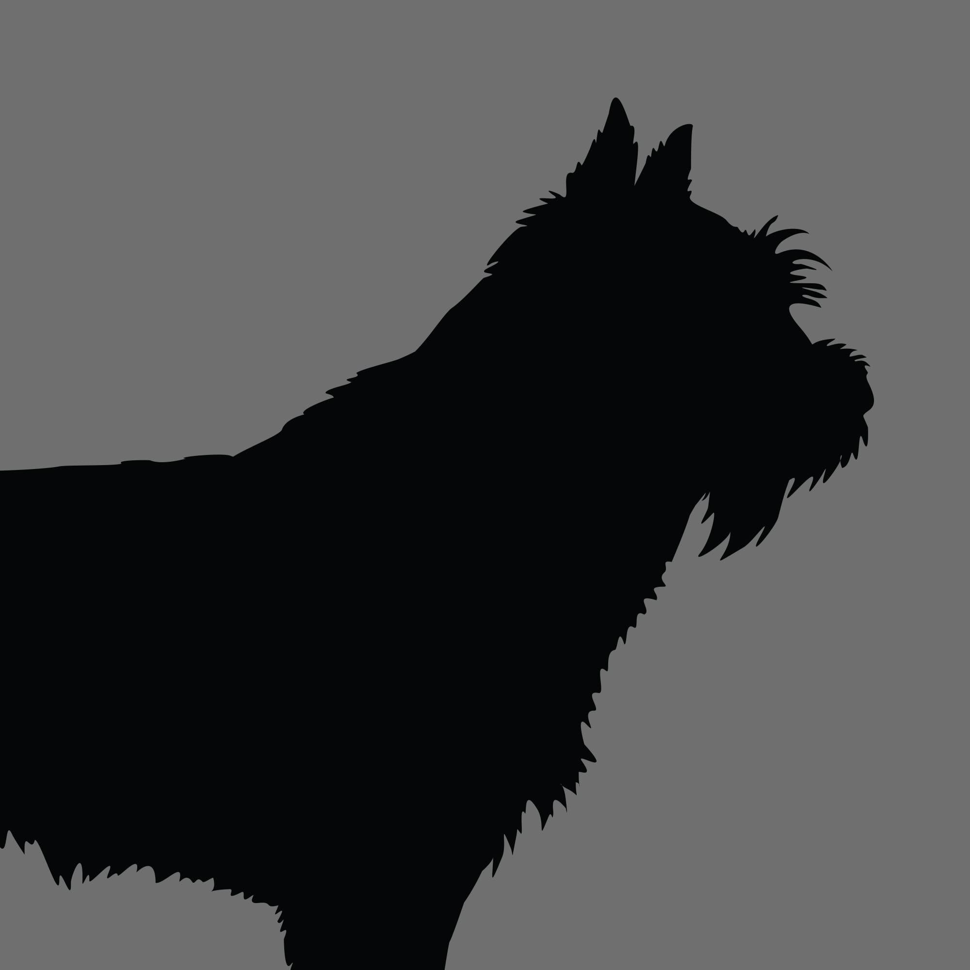 Dog Silhouette Square Soft Coated Wheaten Terrier e1618394777780