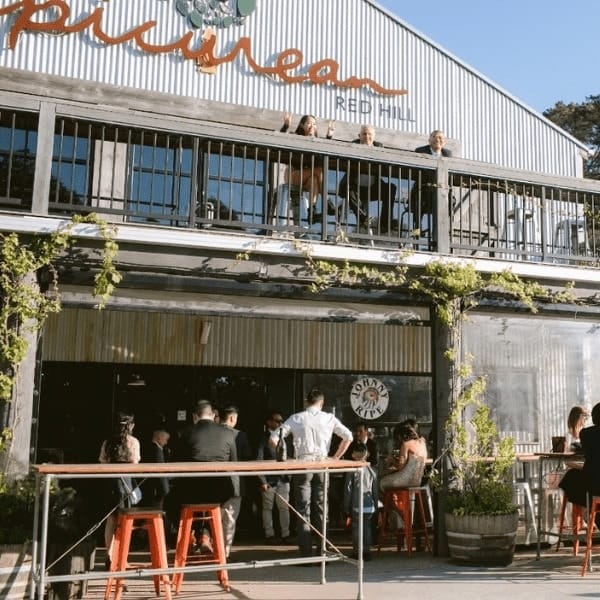 Exterior view of pet friendly cafe in Melbourne